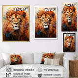 Lions Prideful Presence - Lion Wall Art Prints