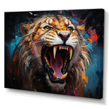 Lions Roaring Emotions - Lion Bedroom Wall Art