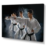 Martial Arts Fight Training Studio I - Martial Arts Canvas Wall Art