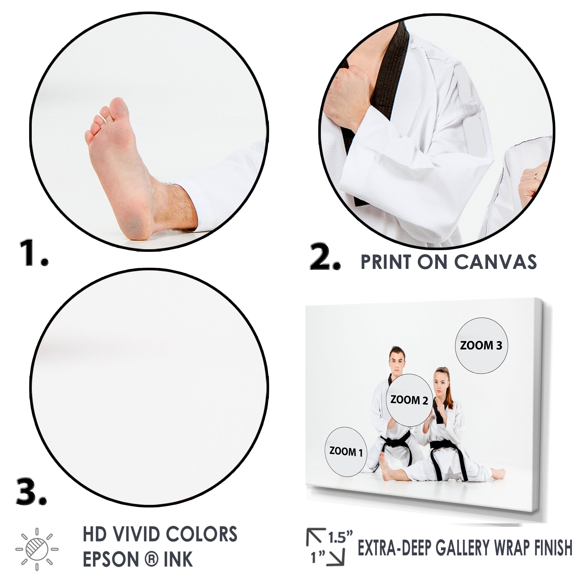 Karate Tweens Martial Arts - Martial Arts Canvas Wall Art