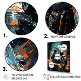 Classic Lavish Motor Bike - Motorcycle Canvas Wall Art