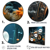 Rustic Motorcycle Bike Memory - Motorcycle Canvas Wall Art