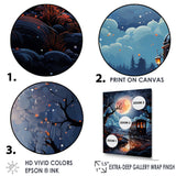 A Fantasy Gothic Old Cart - Old American Cart Canvas Wall Art