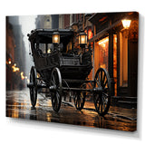 A Romantic Gothic Old Cart - Old American Cart Canvas Wall Art