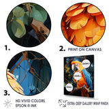Yellow And Blue Parrot Paradise - Parrot Wall Art Prints