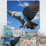 Parrots Wings Of Beauty - Parrot Framed Canvas Art