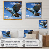 Parrots Wings Of Beauty - Parrot Framed Canvas Art