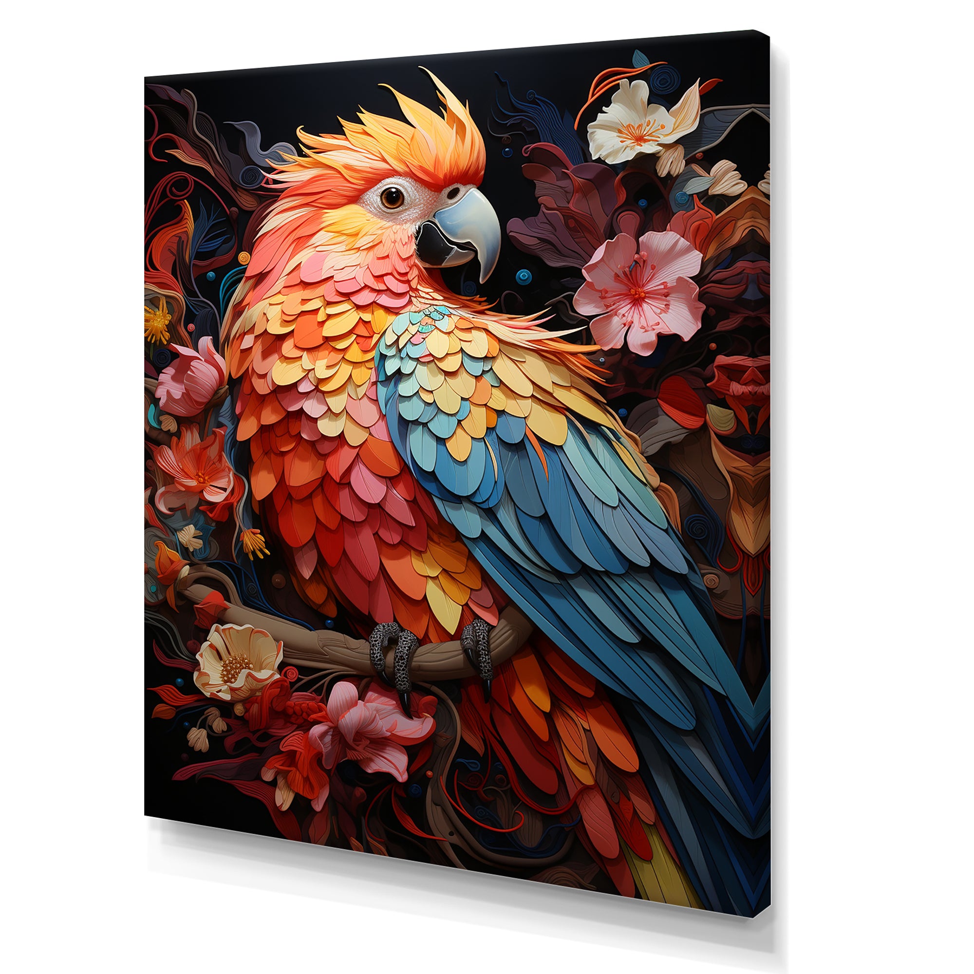 Parrots Celestial Dance Melody - Parrot Home Decor Art
