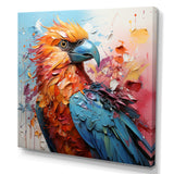 Parrots Colorful Encounters - Parrot Bedroom Wall Art