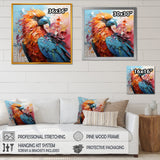 Parrots Colorful Encounters - Parrot Bedroom Wall Art