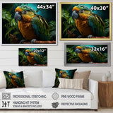Parrots Emerald Magical Melodies - Parrot Wall Art Prints