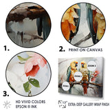 Parrots Ethereal Encounters - Parrot Large Canvas Wall Art