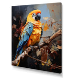 Blue And Yellow Golden Guardians - Parrot Wall Art Prints