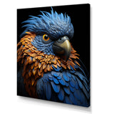 Blue And Yellow Mystical Plumage Tropical Rhapsody - Parrot Home Decor Art