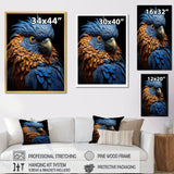Blue And Yellow Mystical Plumage Tropical Rhapsody - Parrot Home Decor Art