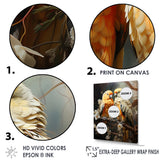 Yellow And Beige Parrot S Lively Radiance - Parrot Home Decor Art