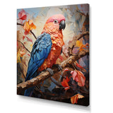 Parrots Sunset Serenade Euphoria - Parrot Canvas Wall Art