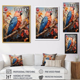 Parrots Sunset Serenade Euphoria - Parrot Canvas Wall Art