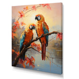 Parrots Sunset Serenade - Parrot Wall Decor