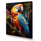 Parrot Tropical Jungle Euphony - Parrot Wall Art Prints