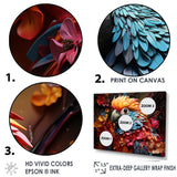 Parrot S Tropical Rhapsody - Parrot Large Canvas Wall Art