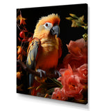 Parrot S Tropical Serenade - Parrot Living Room Wall Art