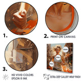 In Shape Running Athlete - Running Canvas Wall Art