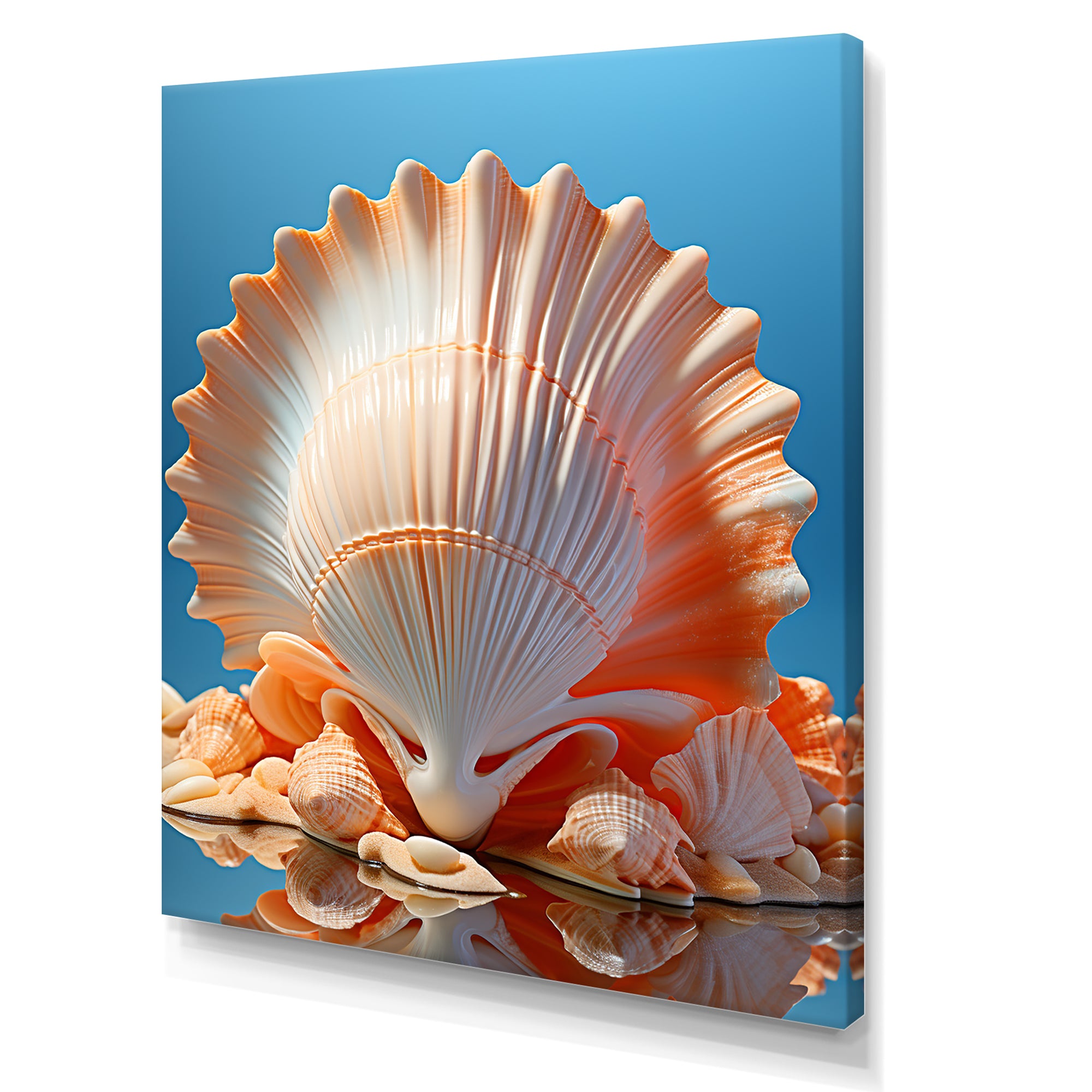 Opulent Symbolic Shells - Seashell Wall Decor