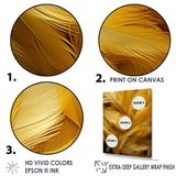 Golden Feather Grin - Feathers Wall Decor