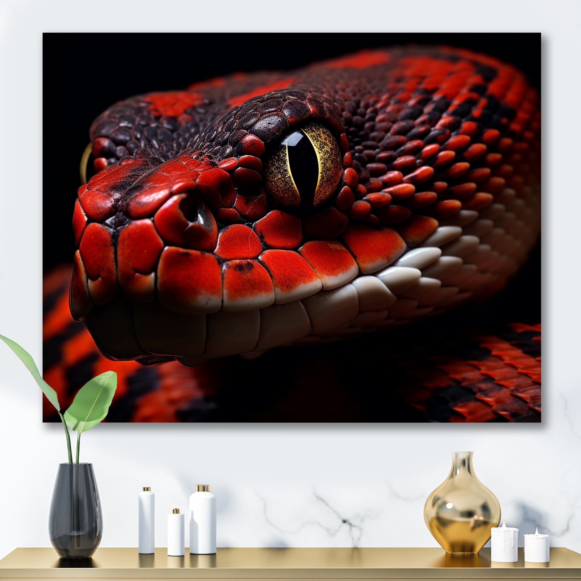 Serpents Stare - Snake Wall Art Prints
