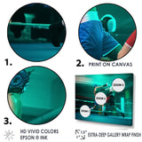 Female Boxers Boxing In The Gym - Sport Boxer Canvas Wall Art