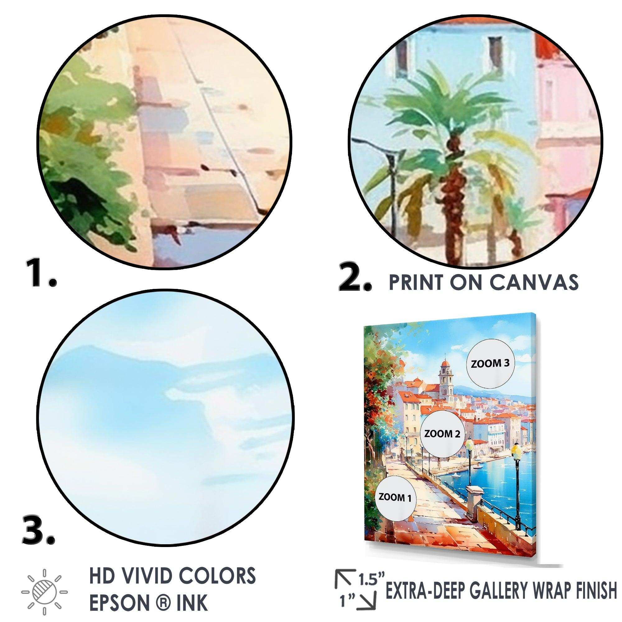 Beautiful Scenery In Italy IV - Landscapes Canvas Wall Art