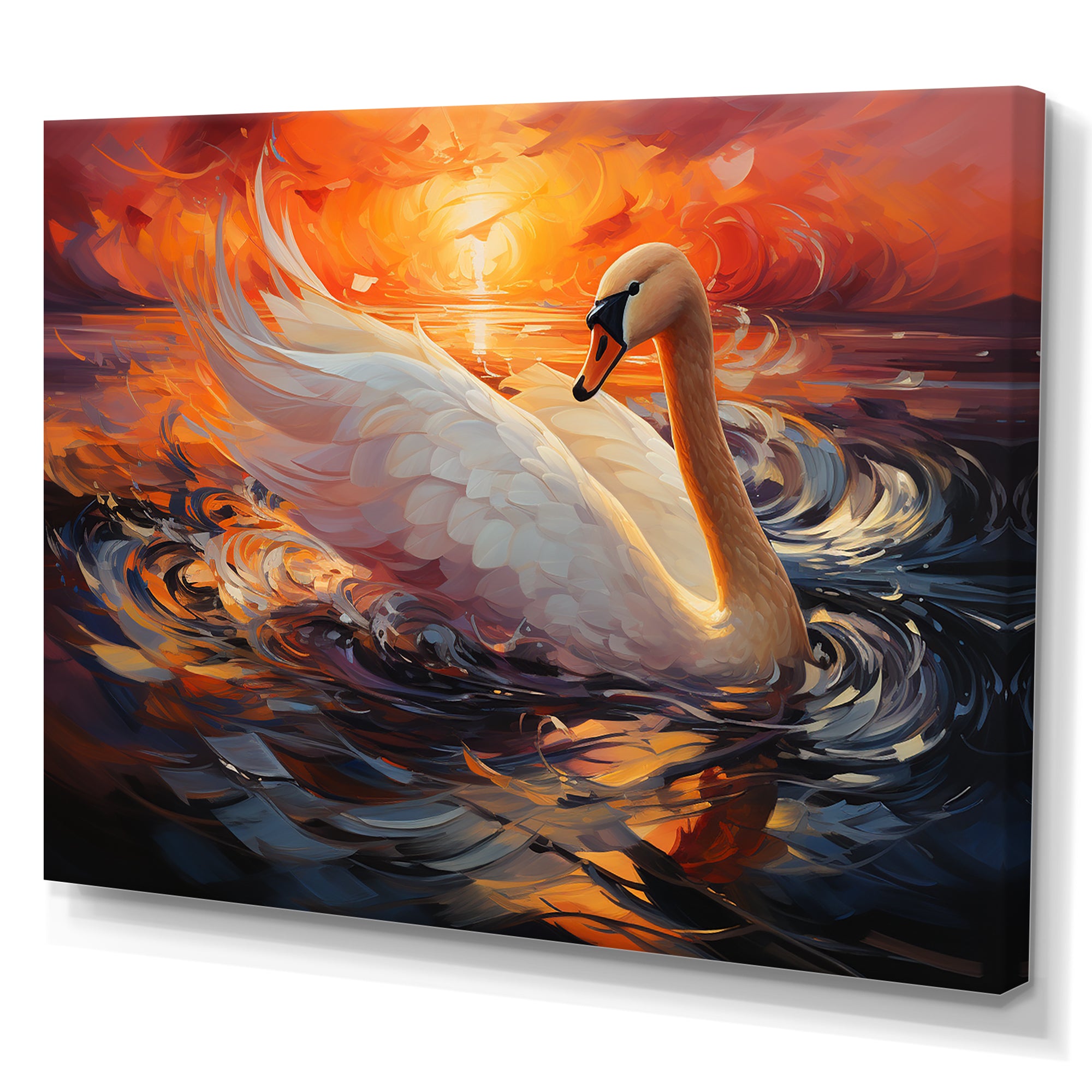 Swans Odyssey Beauty - Swans Bedroom Wall Art