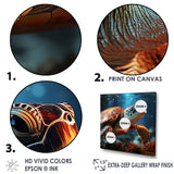 Abstract Harmony - Turtle Bedroom Wall Art