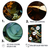 Cubist Reptile - Turtle Canvas Wall Art