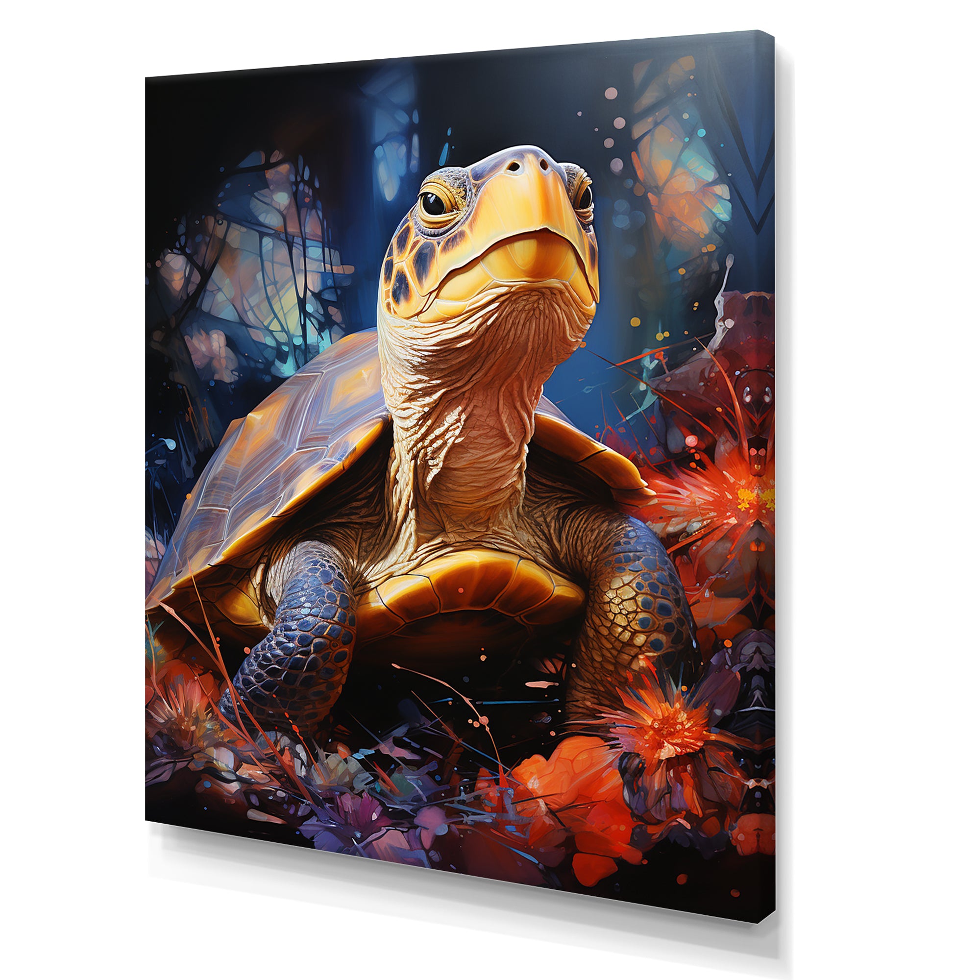 Expressionist Journey - Turtle Wall Art Prints