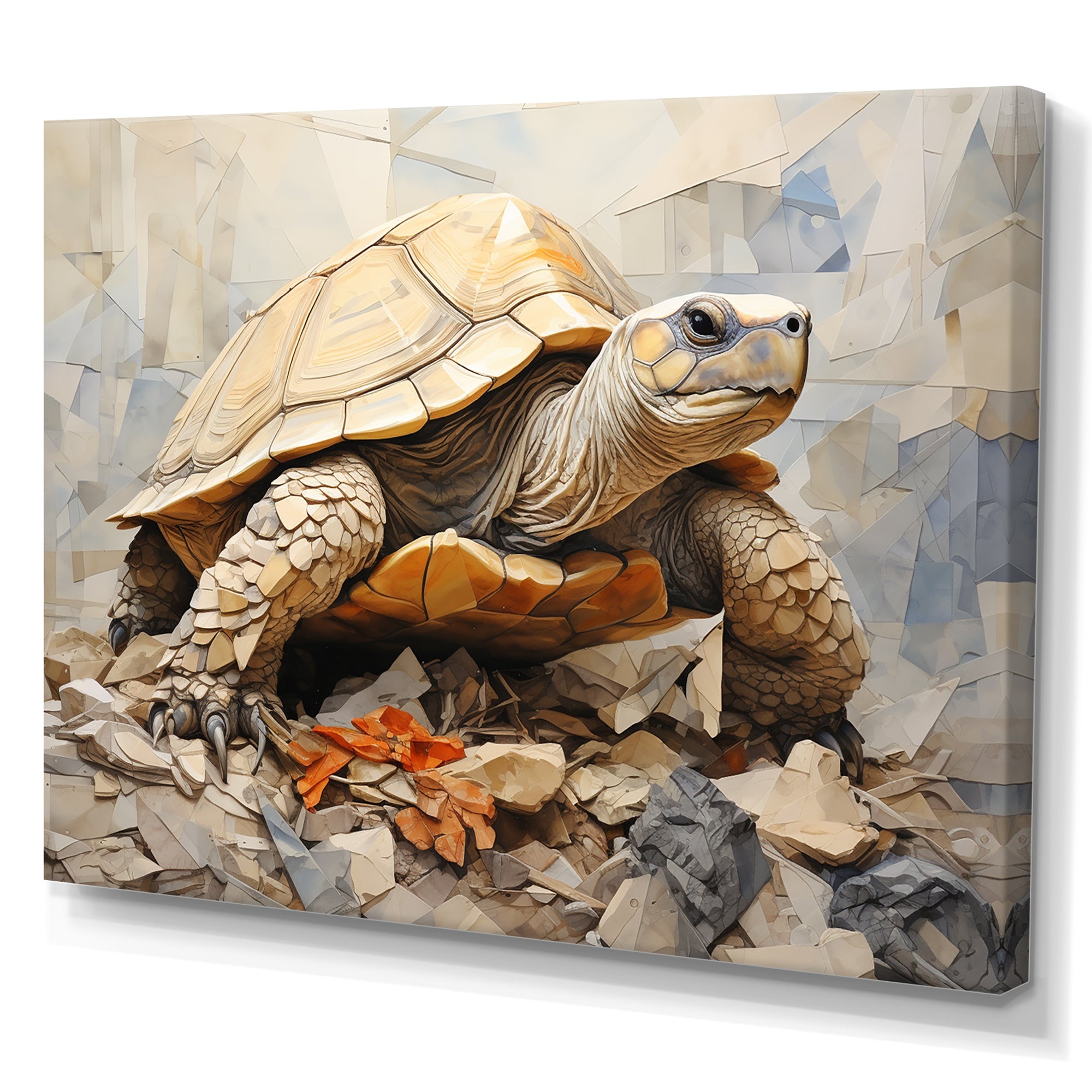 Minimalism Turtle - Turtle Canvas Wall Art