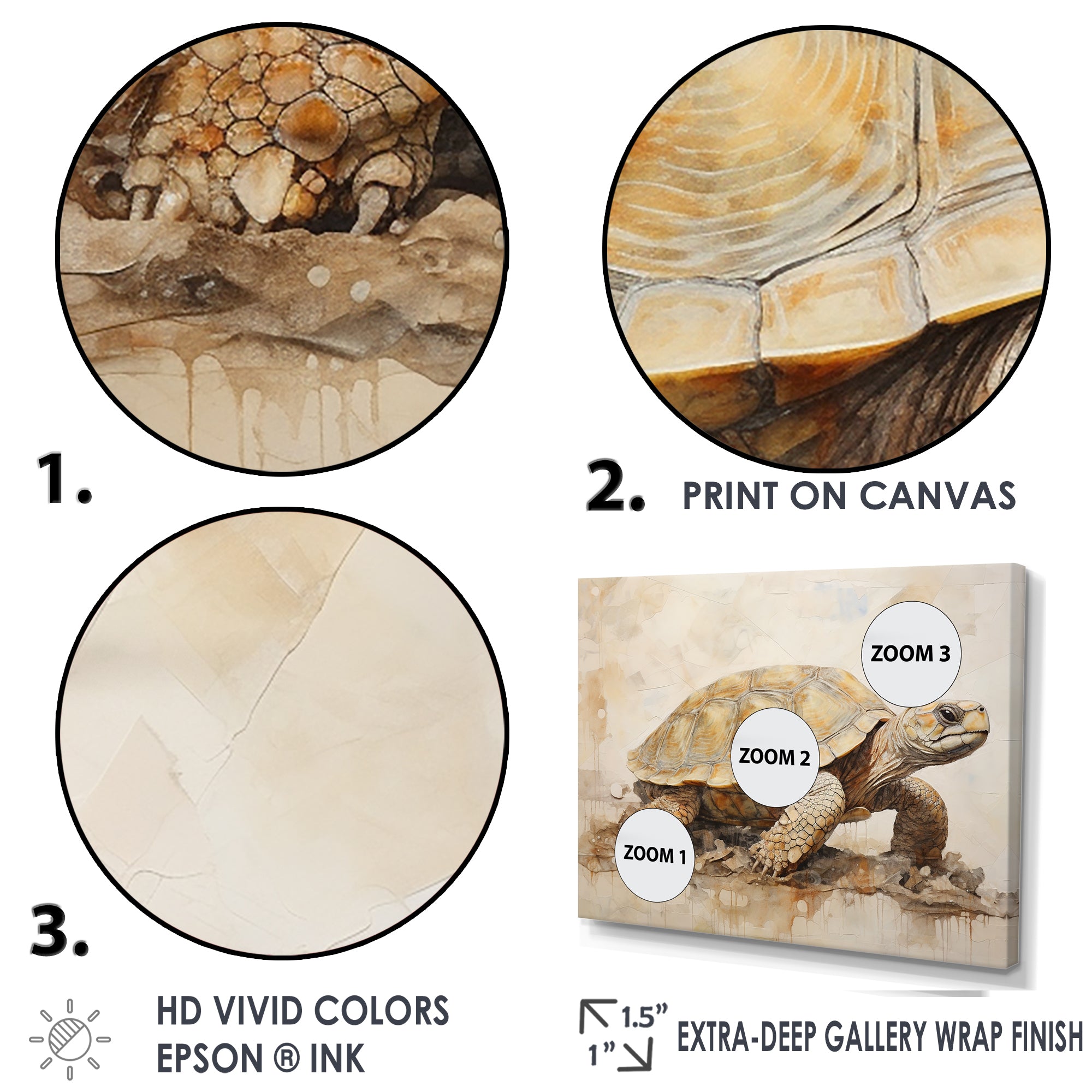 Minimalism Turtle Adventure - Turtle Wall Decor