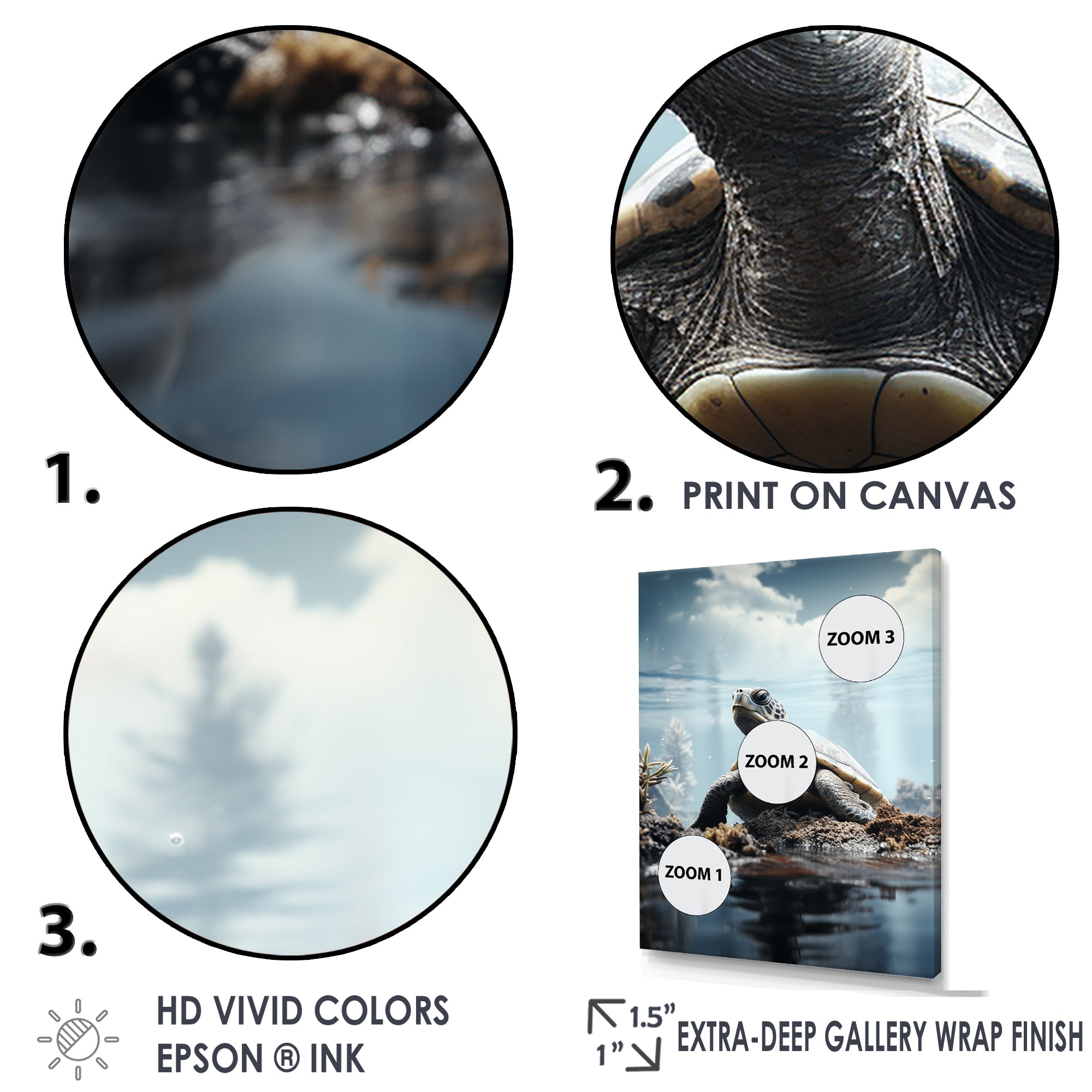 Minimalist Portrayal Of A Turtle - Black Turtle Wall Art