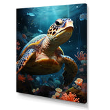 Whimsical Ocean Explorer - Turtle Wall Decor