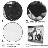 Weightlifting - Weightlifting Canvas Wall Art
