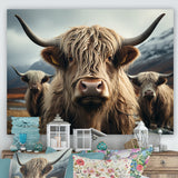 Majestic Highlands Yaks - Yaks Wall Decor