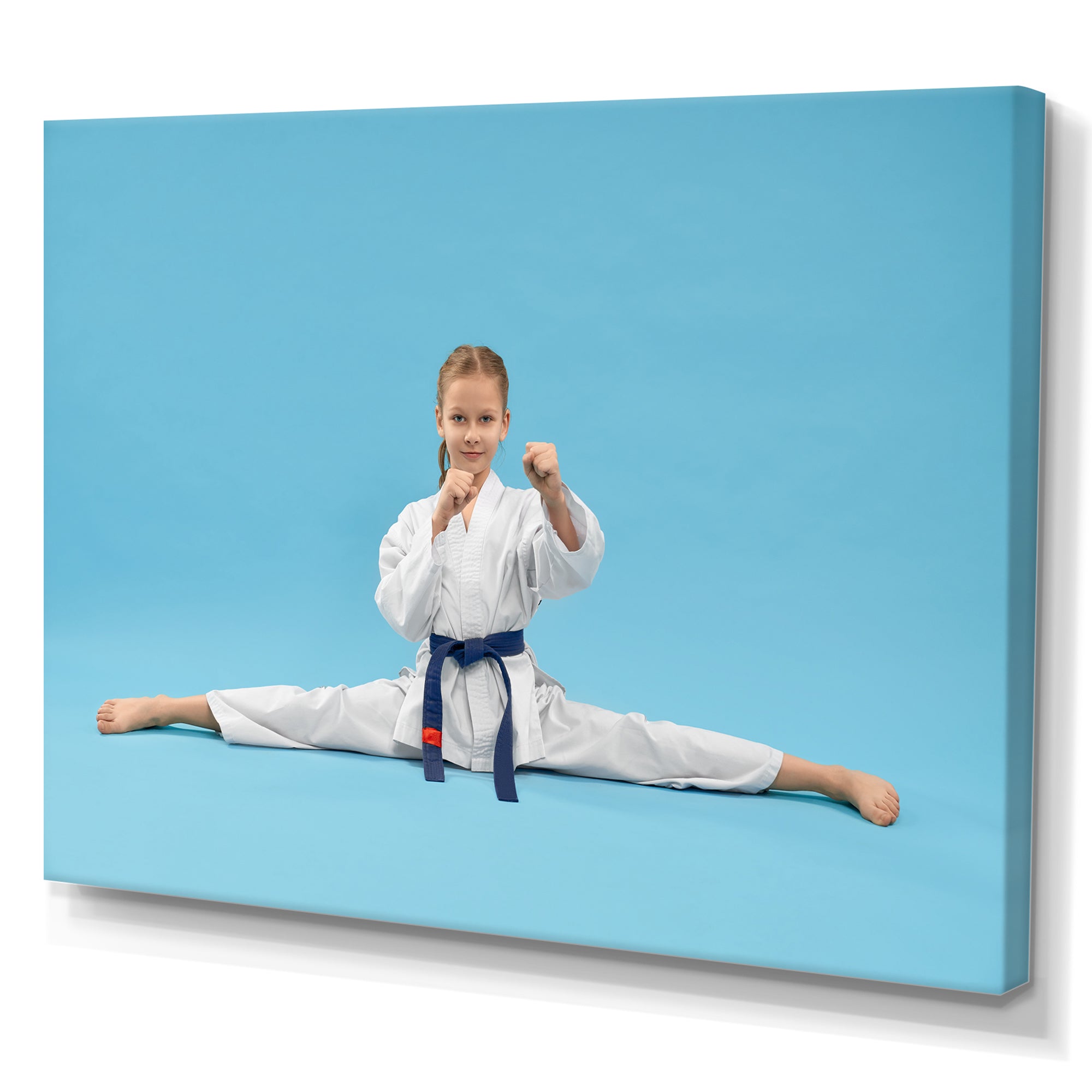 Karate Kid Photography - Martial Arts Canvas Wall Art