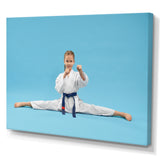 Karate Kid Photography - Martial Arts Canvas Wall Art