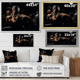 Gym Body In Action - Aerobic & Bodybuilding Canvas Wall Art
