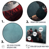 Two Professional Boxer Boxing - Sport Boxer Canvas Wall Art