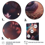 Floral bird nest harmony - Bird Wall Decor