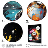 Pink Lively Bowling Lane - Bowling Canvas Wall Art