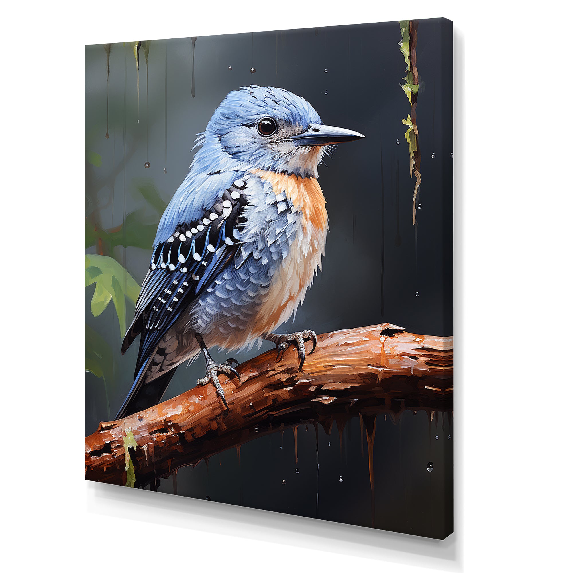 Dusk Plummet bird - Bird Wall Art Prints