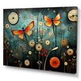 Dragonflies in the meadow - Insects & Bugs Bedroom Wall Art